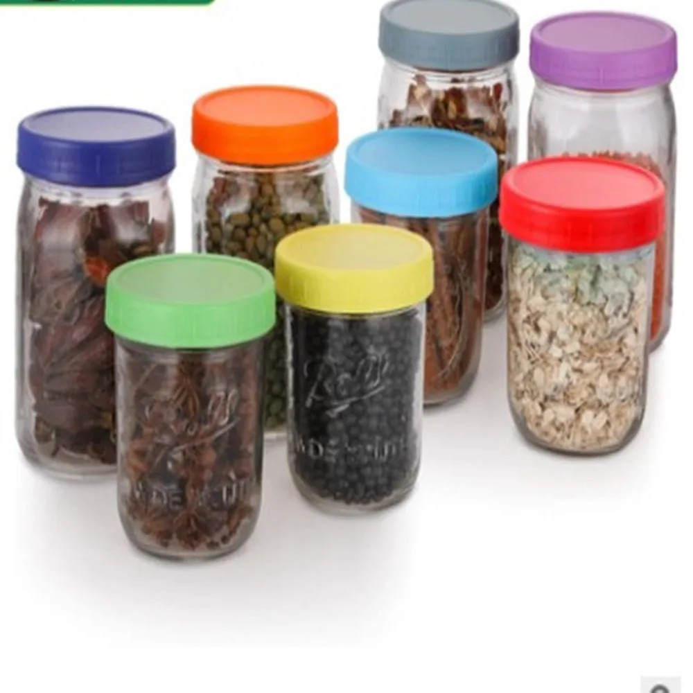 5/10 шт. банки с крышкой ребристая Пластиковая крышка для стаканчиков без