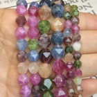 Бусины из натурального камня с гранями, 6810 м