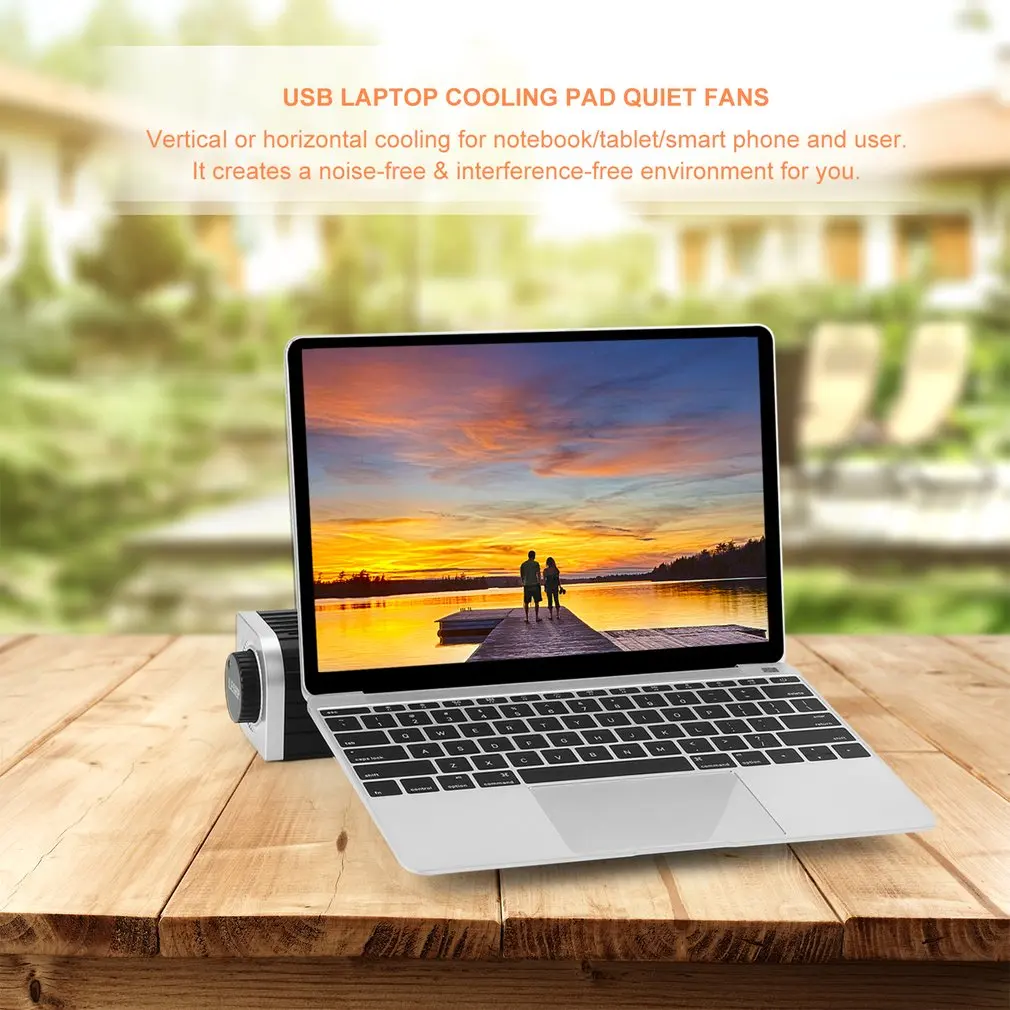 LESHP охлаждающий вентилятор для ноутбука Подставка usb вентиляторы с питанием от