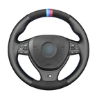Черный замшевый кожаный чехол для BMW M Sport F10 F11 (Touring) F07 F12 F13 F06 F01 F02 M5 F10
