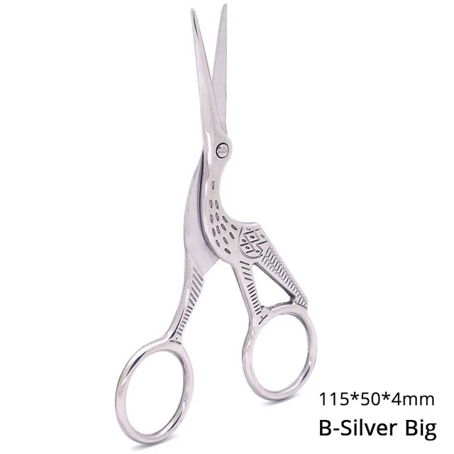 B-Silver Big 25 стилей, из нержавеющей стали портной ножницы вышивки крестиком вышивка Шитье ножницы для дома ручной работы Обрезка инструмент Аксессуары для шитья - Цвет: B-Silver Big