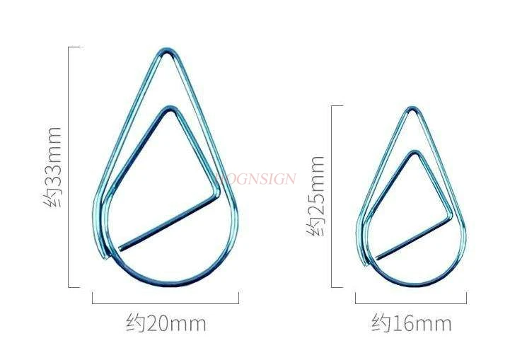 

metal paper clip Paper Clip Office Supplies Paper Clip Cute Binding Document Student Stationery Bookmark Clip Book Pin Buckle
