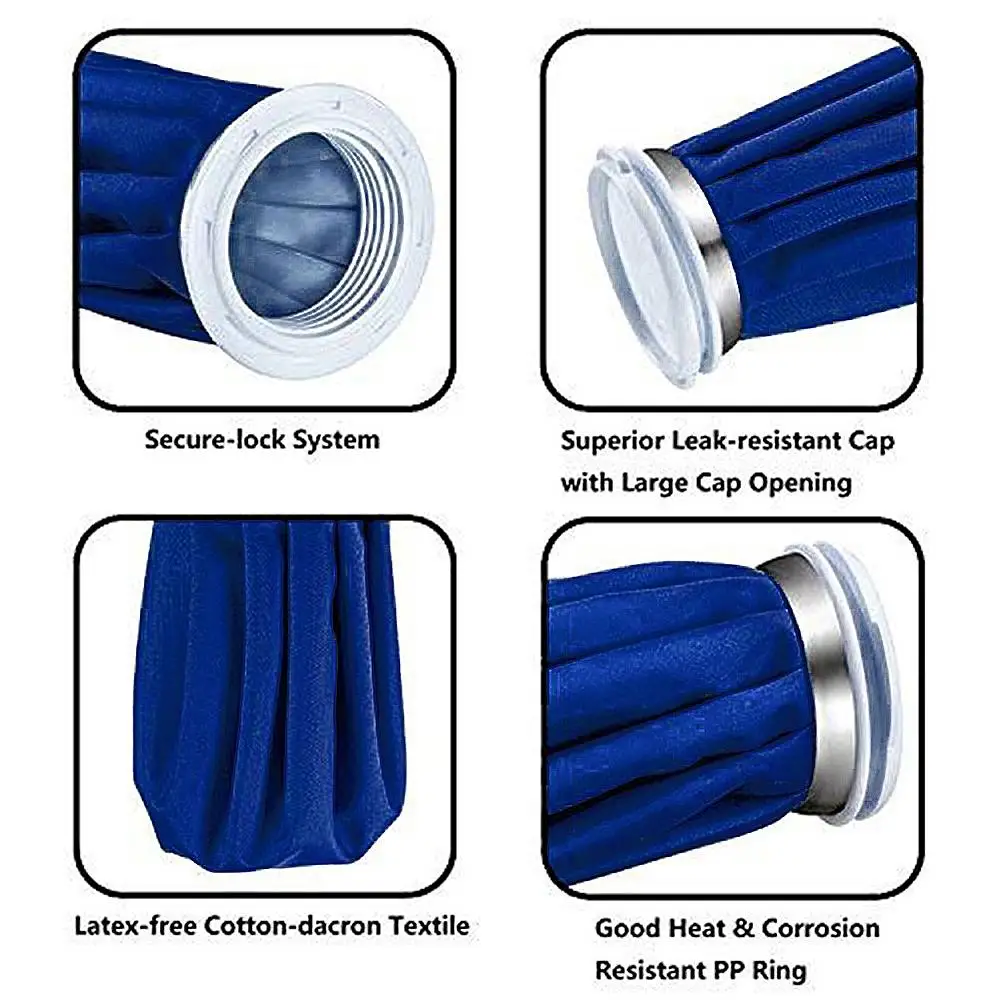 Медицинские мешки для льда охлаждающие тканевые многоразовые спортивные