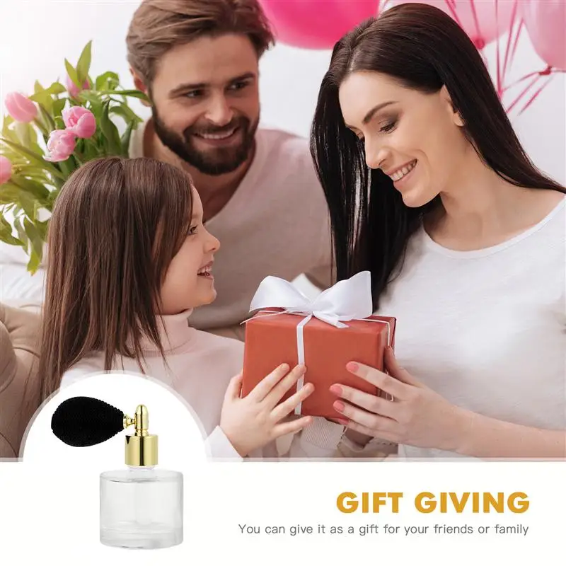 

1Pc Perfume Atomizer Empty Small Portable Glass Container Perfume Bottle Sprayer