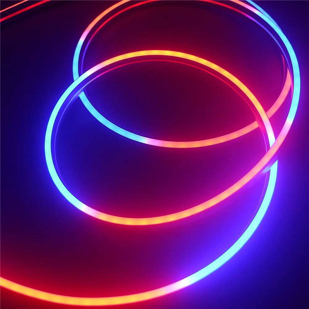 Узсветодиодный светодиодная неоновая лента 4 мм 6 водонепроницаемая 1903 RGBW 3838IC 96
