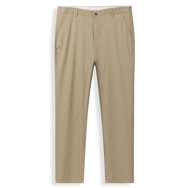 

2021 summer thin men's plus fat plus size business casual pants men