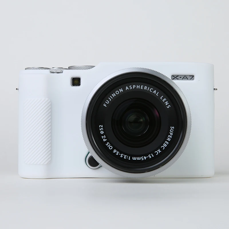 Мягкий силиконовый чехол для камеры резиновый чехол для Fujifilm XA7 Fuji XA-7 Pretective Чехол 9 цветов
