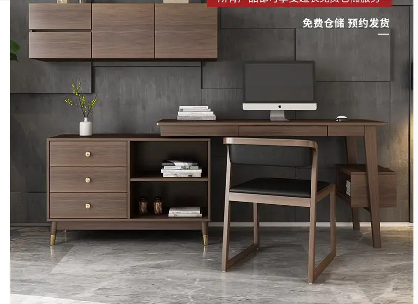 Угловой стол комбинированная книжная полка семейный простой Рабочий в