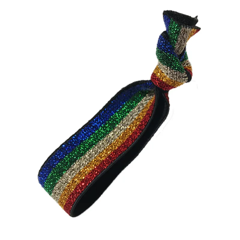 Новинка 2020 резинки для волос с радужным леопардовым принтом женская заколка