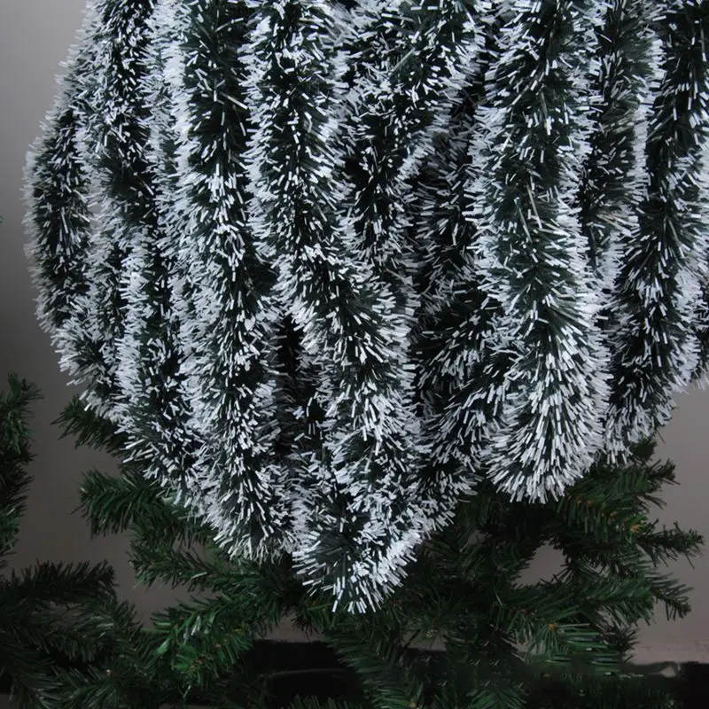 2 м новогоднее Рождественское дерево украшения мишура вечерние дома Xmas поставки
