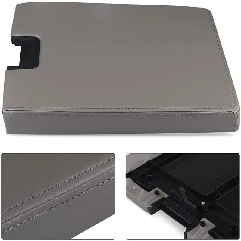 

Center Console Lid Armrest Kit Cover with Latch for Chevy GMC Silverado Suburban Tahoe Sierra Pickup 20864154