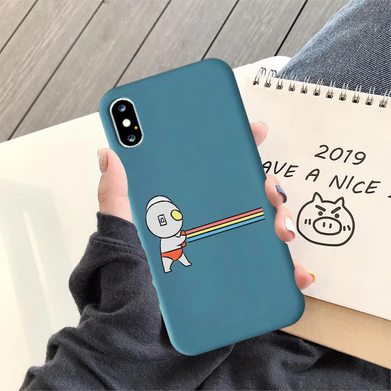 cute japan cartoon dinosaur candy colored silicone soft shell phone case for iphone 11 pro xs max x xr 7 8 6 6s plus phone cover free global shipping