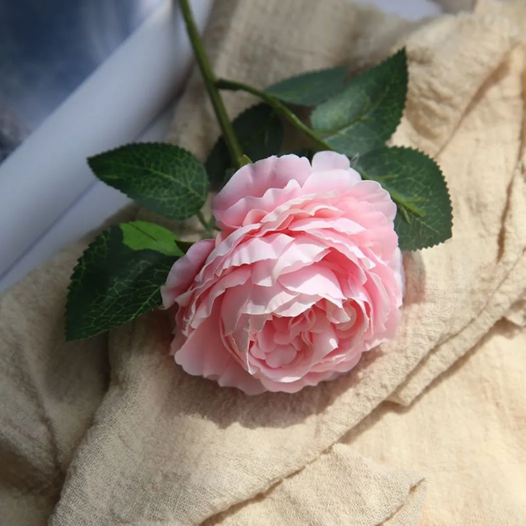 

1 Pcs 28cm High-Grade Artificial Rose Fake Wedding Flower Arrangement Accessories Beautiful And Bright