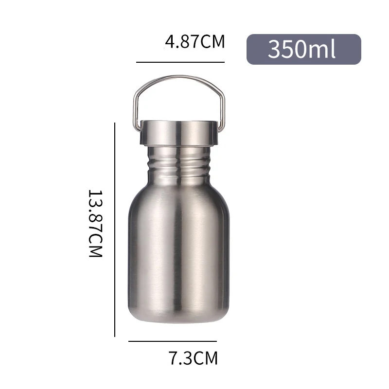 

Portable Stainless Steel Water Bottle Drinking Bottle for Travel Sport Cycling Camping Bicycle Car ZJ55