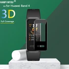 Для Huawei Band 4 наручный смарт-Браслет 3D изогнутое покрытие полное покрытие мягкая ПММА ПЭТ пленка протектор экрана (не закаленное стекло)