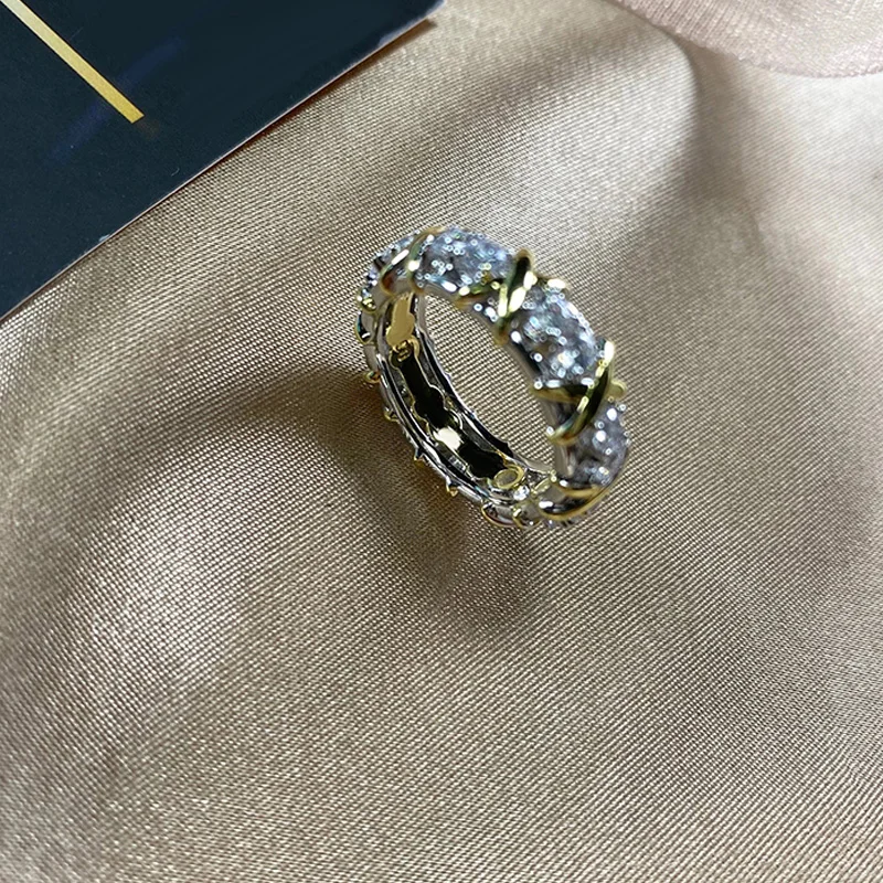 

925 Jewelry Sterling Silver Rings For Women And Men Luxury Brand TFF RIngs Couple Christmas Gift