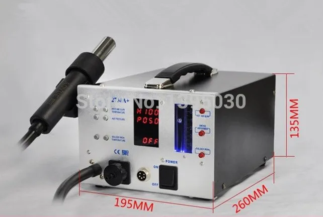 110 В/220 В 2738A + ESD безопасная паяльная станция 3 в 1 бессвинцовая многофункциональная