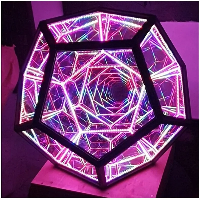 Dodecahedron цветной художественный ночсветильник светодиодный USB зарядка для спальни