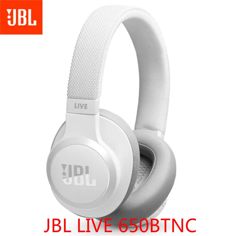 JBL LIVE 650BTNC Bluetooth наушники аудио шумоподавление AI Smart Voice беспроводные наушники для сотового телефона динамическая игровая гарнитура