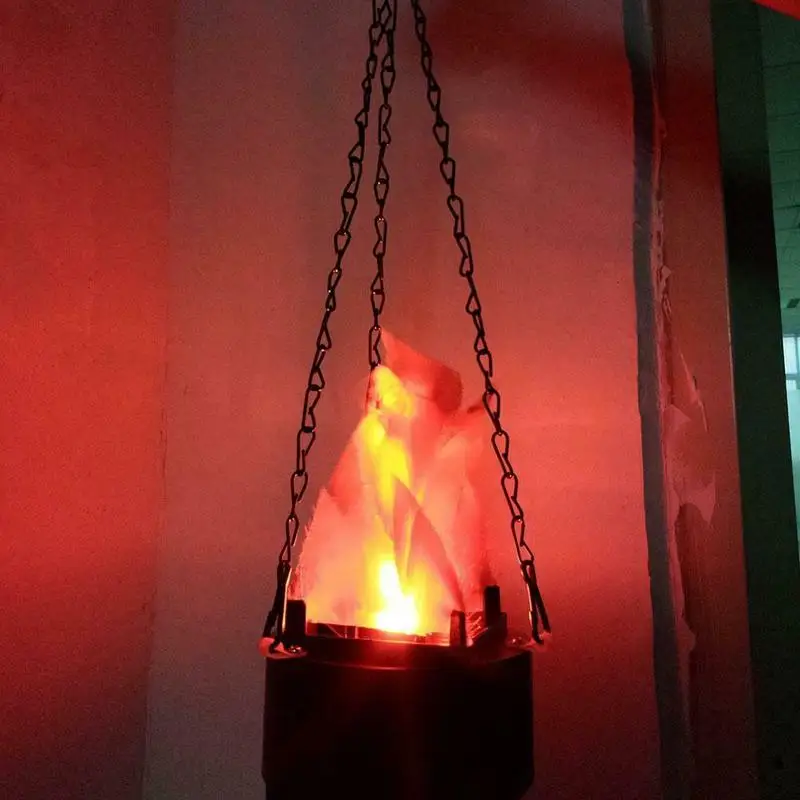 3 Вт AC 85 260V Хэллоуин реквизит светодиодный поддельные пламенная лампа фонарь