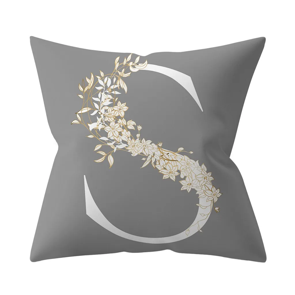 45x45 см декоративная подушка для детской комнаты с буквами Английский алфавит