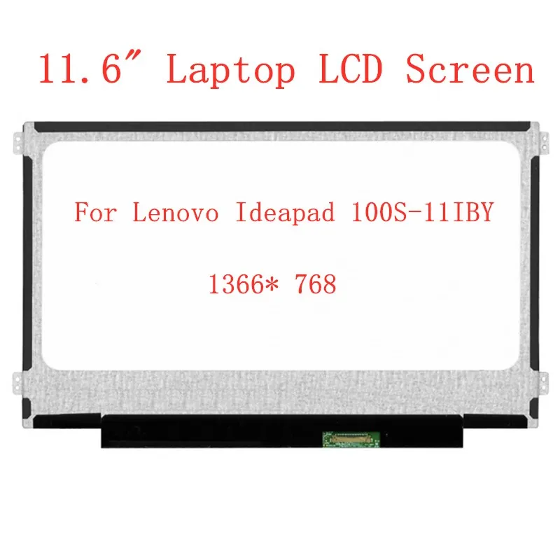 Матрица ЖК-дисплея 11 6 дюйма для ноутбука Lenovo Ideapad 100S-11IBY ЖК-экран 1366*768 | Компьютеры