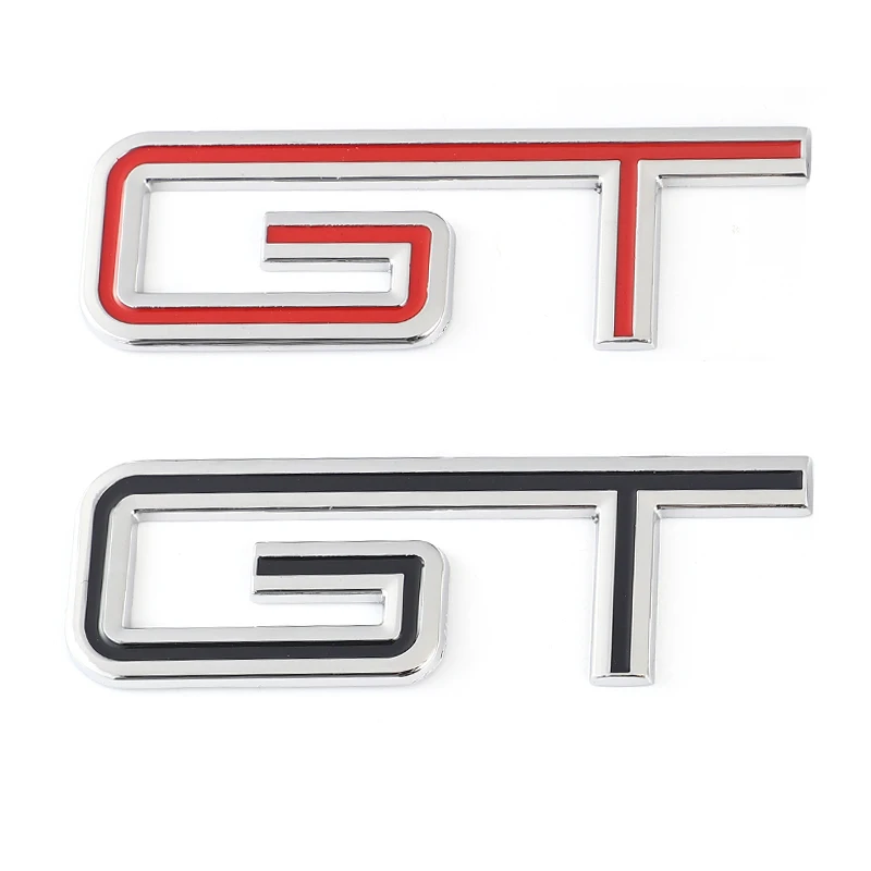 Металлические 3D Автомобильные наклейки значок логотип GT Grand Tour для BMW X6 X5 Ford Mustang