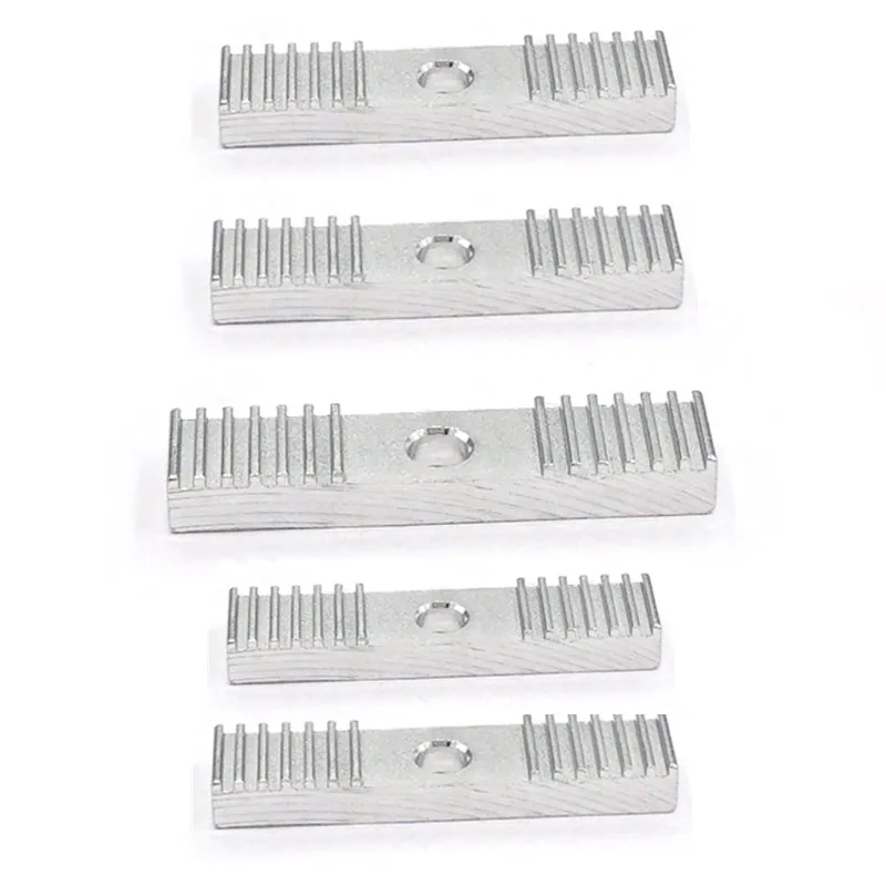 3D printer timing belt fixing plate 9 * 40mm aluminum block piece pitch | Компьютеры и офис