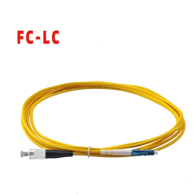 

Fiber Optic Jumper LC-FC-SM-G652D Single-mode Single-core Pigtail Jumper 3m Factory Wholesale Customizable Low price