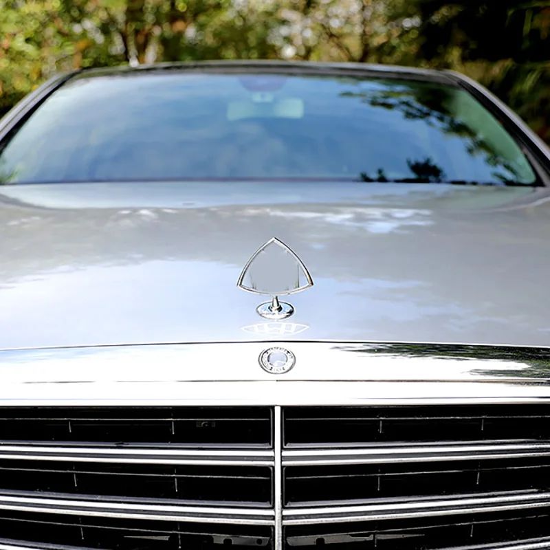 

Front 3D Badge Cover Stand E-Class S-Class CLS Vito V-Class Modification for Mercedes-Benz Maybach C E S Class S400 S500 S600