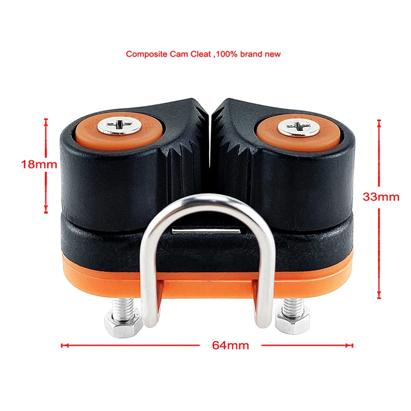 

Hot sale Matic Ball Bearing Cam Cleat Leading Ring Pilates Equipment Boat Fast Entry Rop