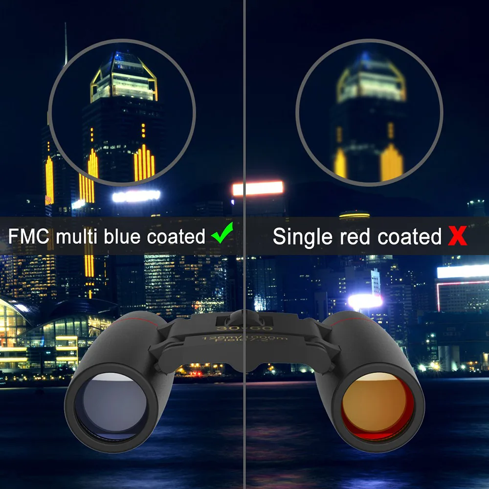 бинокль телескоп Бинокль высокой четкости Hd 10000 м мощности для охоты на открытом