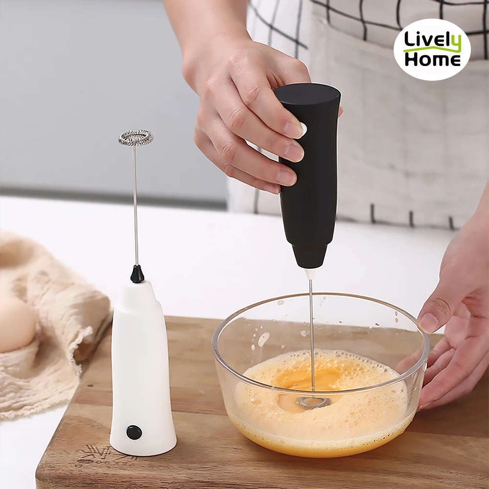 

Electric Coffee Egg Beater Handheld Wireless Blender Milk Frother Drink Foamer Whisk Mixer Stirrer Kitchen Tool Gargets