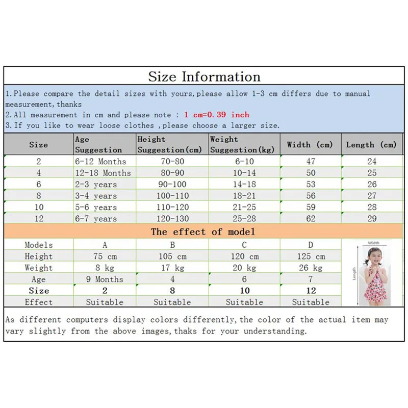 

Baby Pink Swimsuit Kids Bathing Suit with Strawberry Print One Piece Swimwear Sandy Beachwear Children Swim Pool