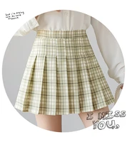 free shipping sexy female short skirt cute female pleated skirt high waist solid color mini skirt summer female skirt