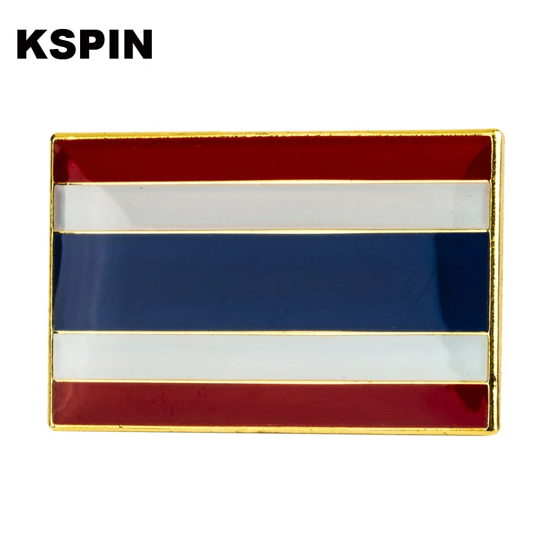 

Значки с национальным флагом Таиланда, булавки для лацканов, Международные дорожные булавки