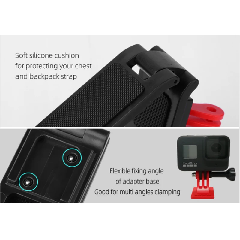 Рюкзак Сумка зажим для Xiaoyi 2 4k Экшн-камера держатель аксессуары Gopro 8 7 5 4/Osmo