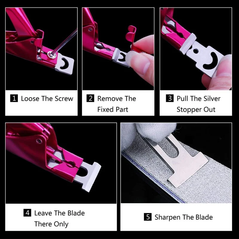 U образные кусачки для ногтей искусственные акриловые накладные кончики