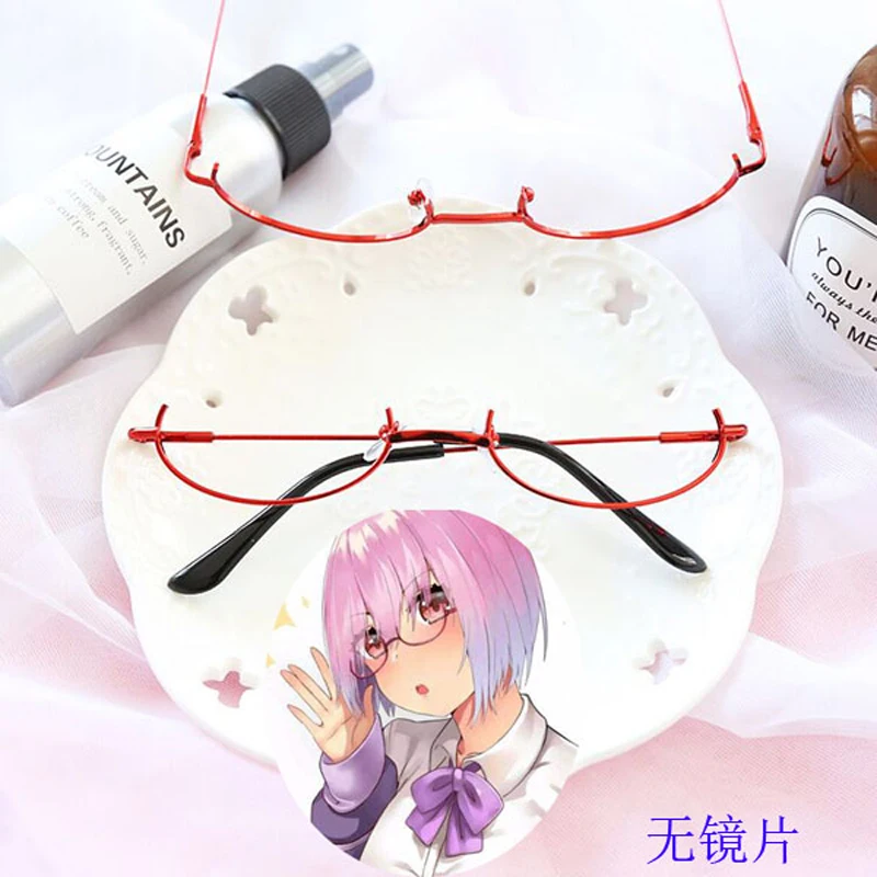 

Аниме SSSS.Gridman Shinjo Akane металлические полуочки без линз реквизит для косплея