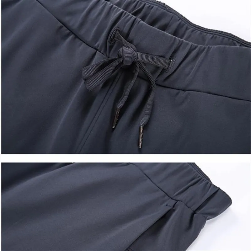 Sexy Leggings Workout Yoga Pants Fintess Running Gym Clothes Women's Loose and straight drawstring waist Exercise Sports Pants