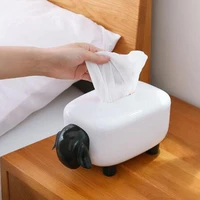 cute sheep tissue box with home kitchen living room bedroom high quality european style tissue box