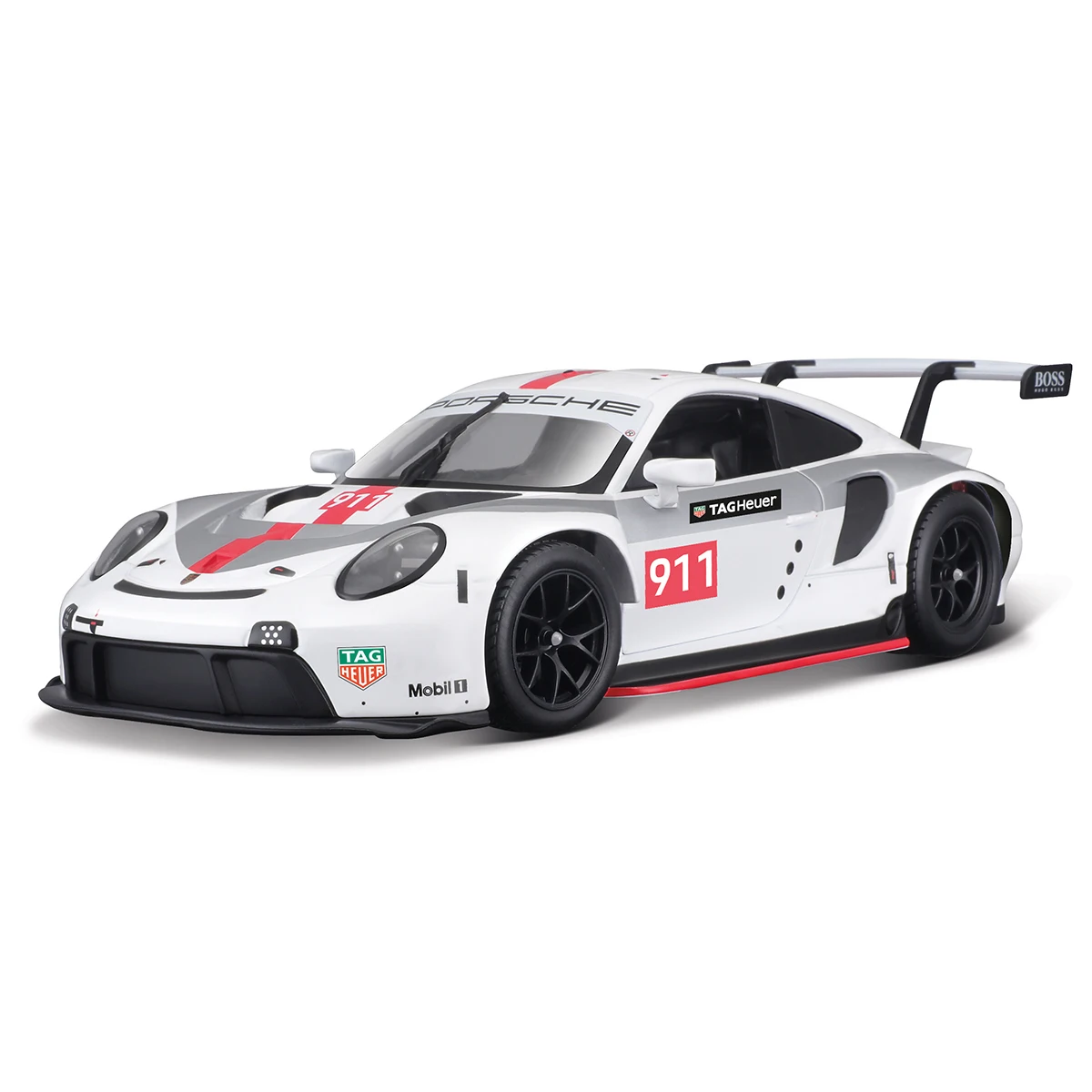 Bburago 1:24 Porsche 911 RSR спортивный автомобиль статический литой Коллекционная модель