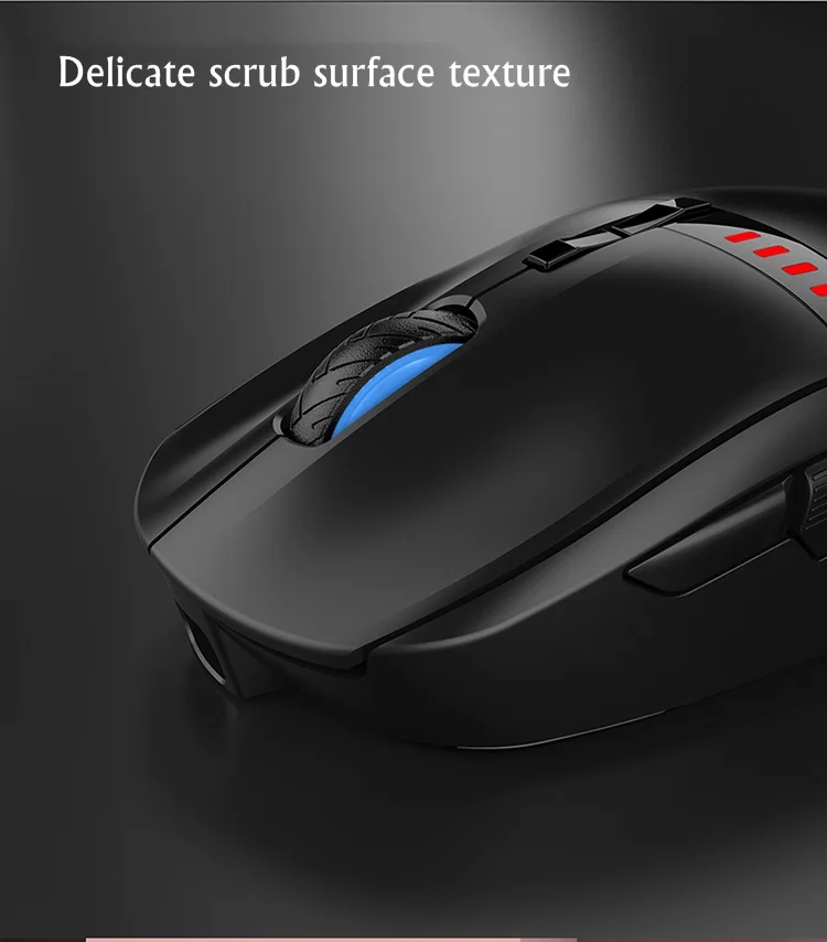 Все новые 16000 dpi Ajazz I305 Pro перезаряжаемая 2,4 ГГц/Проводная Двухрежимная esport Гейминг мышь ноутбук мышь для ПК макро-программа