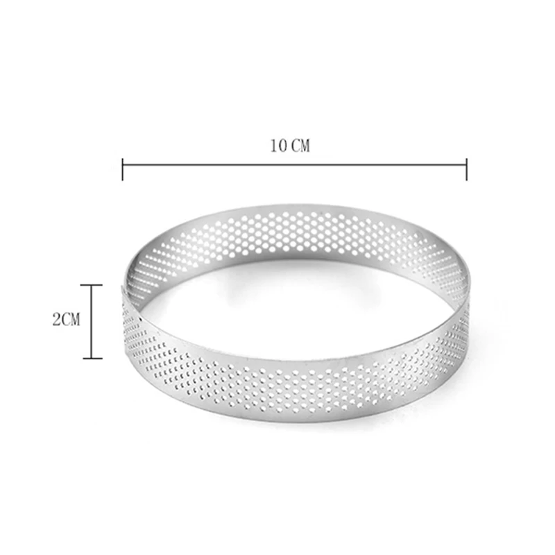 Round Cake Mold Mousse Ring Cutter Circle Slicer Mould Breathable Kitchen Tool BJStore | Дом и сад