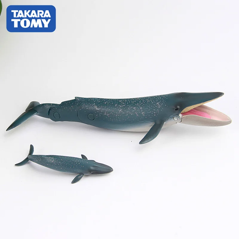 Takara Tomy ANIA Animal Advanture AL 11 голубые киты 2 шт. ABS фигурки Детские развивающие