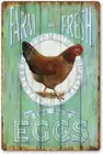 MMOUNT Farm свежие яйца свободного диапазона Ретро фотообои для дома кухни