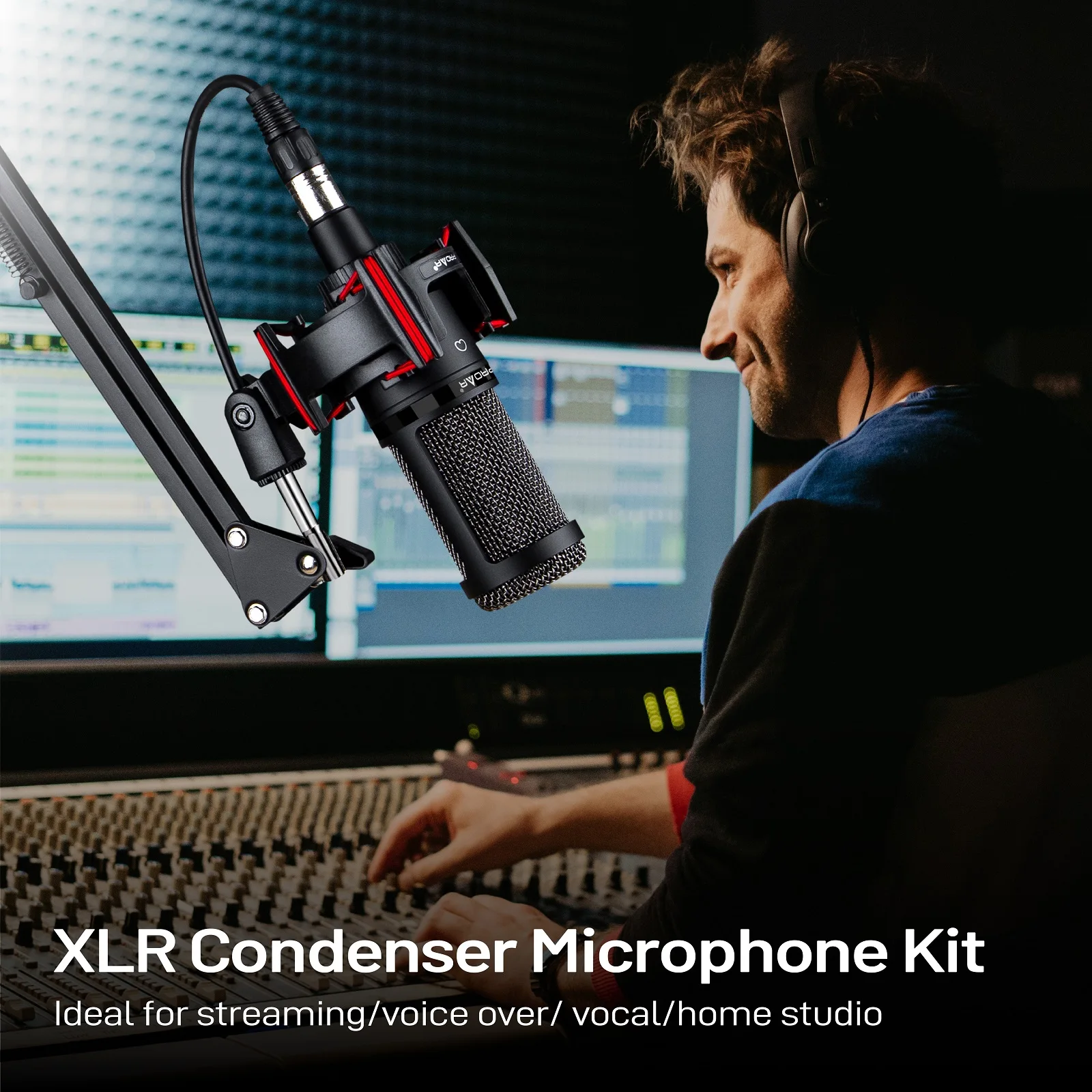 Kup Mikrofon Kondensujący Profesjonalny Mikrofon XLR Do Nagrywania Podcast Kardioidalny Zestaw Mikrofonowy Do Przesyłania Strumieniowego, Grania, śpiewania, Youtube Kup Mikrofon Kondensujący Profesjonalny Mikrofon XLR Do Nagrywania Podcast Kardioidalny Zestaw Mikrofonowy Do Przesyłania Strumieniowego, Grania, śpiewania, Youtube