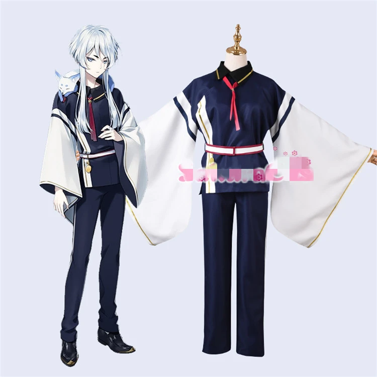 

Костюм для косплея аниме Touken Ranbu Online, хакусан, йошимицу, Хэллоуин, костюмы для взрослых, полный комплект