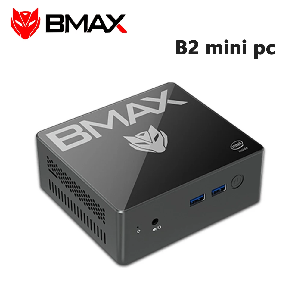 BMAX B2 Мини ПК Windows 10 Intel N3450 8GB LPDDR4 128GB SSD 2 4G 5G Wifi BT4.2 настольный мини 4K медиаплеер Vs Beelink