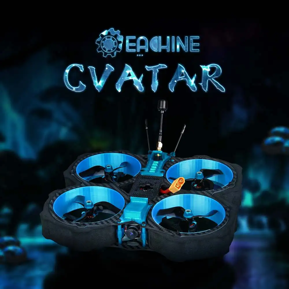 eachine cvatar 142 мм 6s4s 3 дюймовый cinewhoop канал fpv го